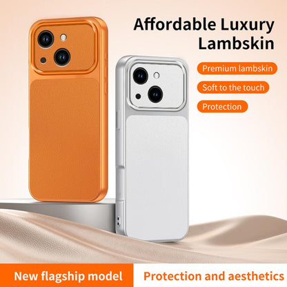 WANLONFENG Lambskin Texture PC TPU Phone Case with 2pcs Screen Films, For iPhone 13, For iPhone 12, For iPhone 12 Pro Max, For iPhone 12 Pro