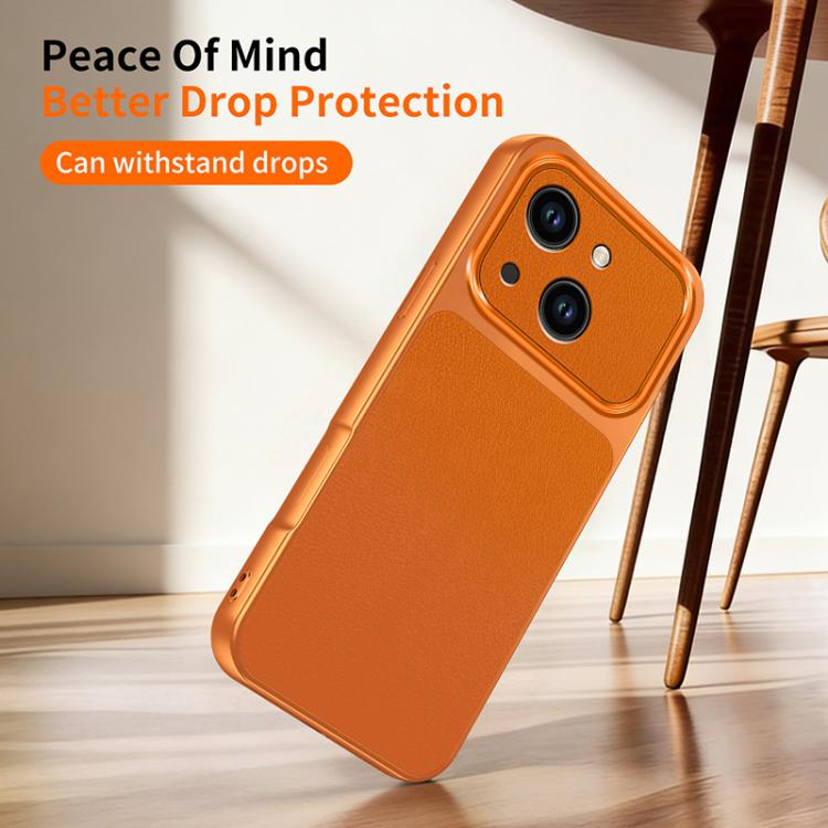 WANLONFENG Lambskin Texture PC TPU Phone Case with 2pcs Screen Films, For iPhone 13, For iPhone 12, For iPhone 12 Pro Max, For iPhone 12 Pro