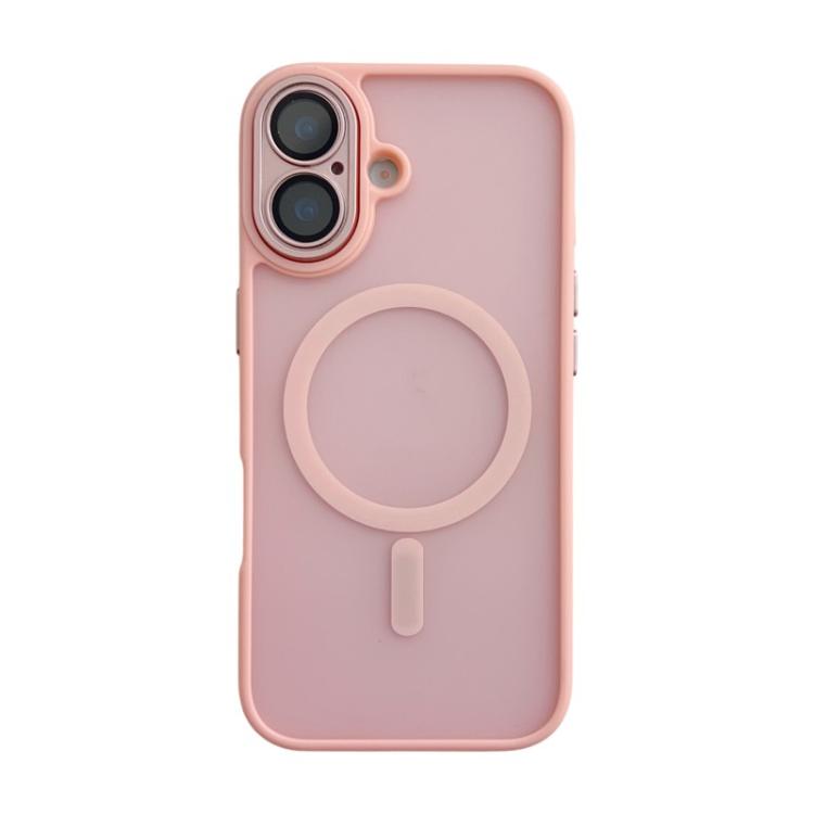 WANLONFENG Skin-feel Magnetic PC Hybrid TPU Phone Case with Screen Protector, For iPhone 17, For iPhone Air, For iPhone 16 Pro Max, For iPhone 16 Pro