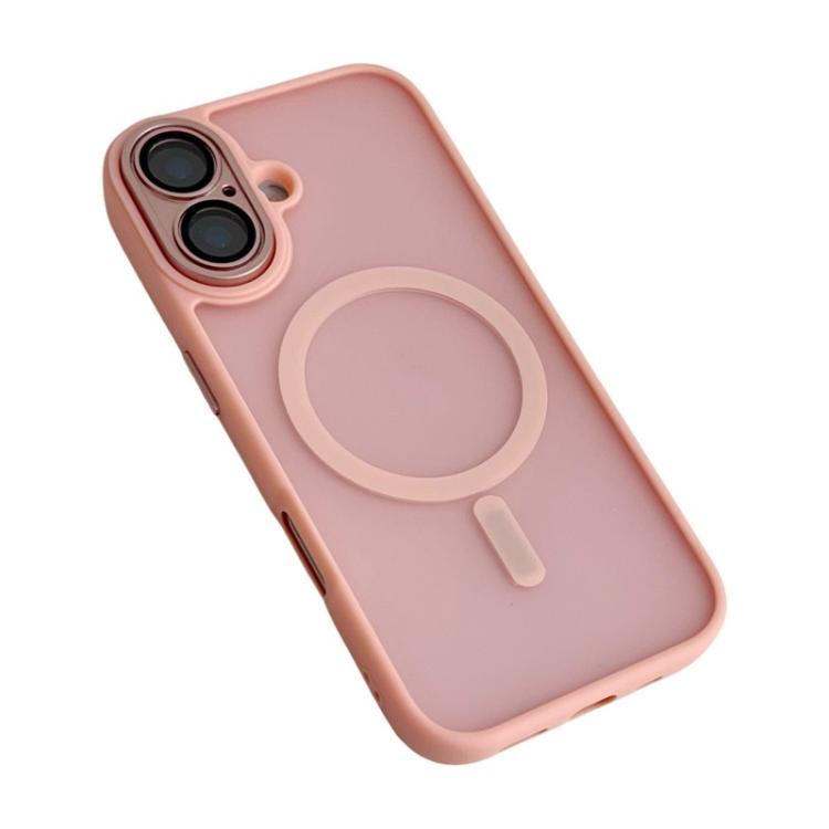 WANLONFENG Skin-feel Magnetic PC Hybrid TPU Phone Case with Screen Protector, For iPhone 16, For iPhone 15 Pro Max, For iPhone 15 Pro, For iPhone 15