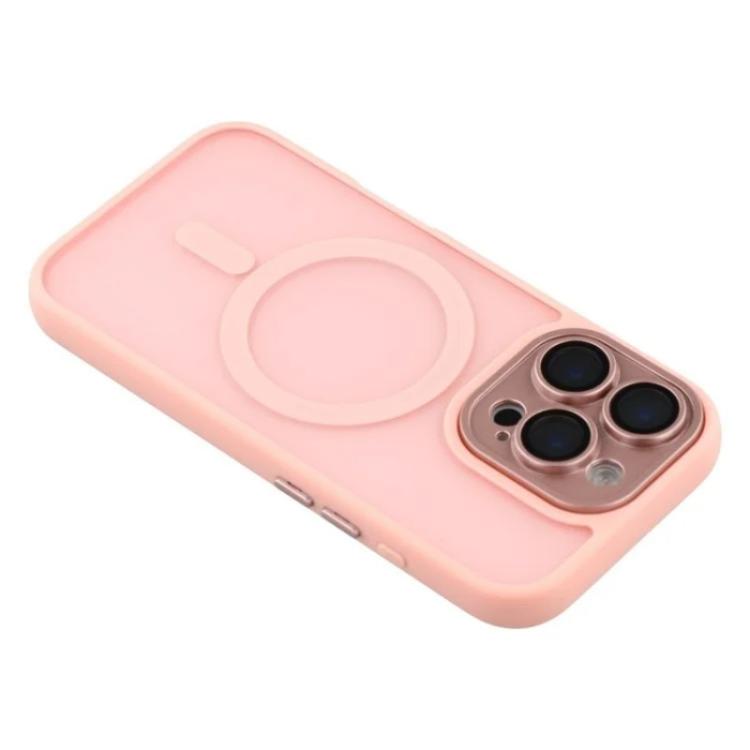 WANLONFENG Skin-feel Magnetic PC Hybrid TPU Phone Case with Screen Protector, For iPhone 13 Pro, For iPhone 13