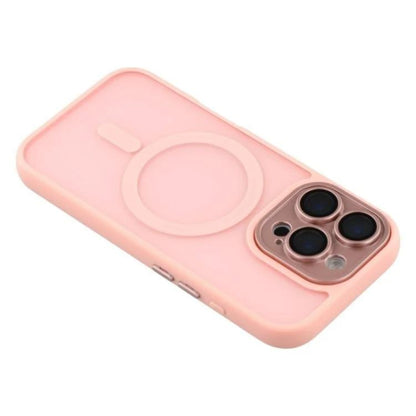 WANLONFENG Skin-feel Magnetic PC Hybrid TPU Phone Case with Screen Protector, For iPhone 13 Pro, For iPhone 13