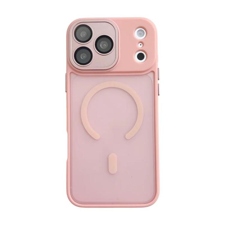 WANLONFENG Skin-feel Magnetic PC Hybrid TPU Phone Case with Screen Protector, For iPhone 18 Pro, For iPhone 18 Pro Max, For iPhone 17 Pro Max, For iPhone 17 Pro