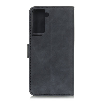 KHAZNEH Retro Texture PU + TPU Horizontal Flip Leather Case with Holder & Card Slots & Wallet