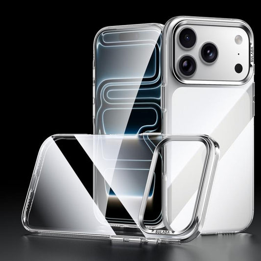 SULADA Crystal Series Clear PC Phone Case, For iPhone 18 Pro, For iPhone 18 Pro Max, For iPhone 17 Pro Max, For iPhone 17 Pro, For iPhone 17