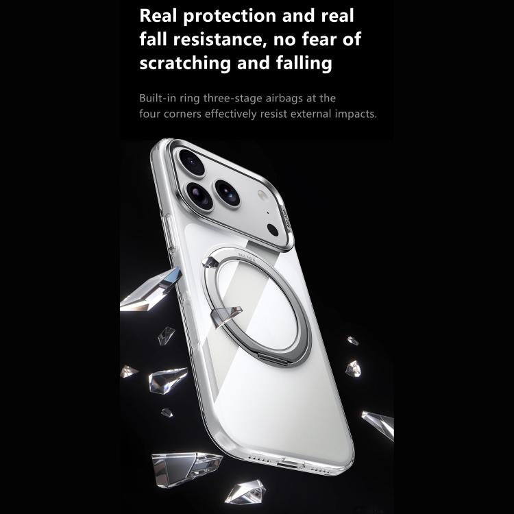 SULADA Crystal Series Clear PC Phone Case, For iPhone 18 Pro, For iPhone 18 Pro Max, For iPhone 17 Pro Max, For iPhone 17 Pro, For iPhone 17