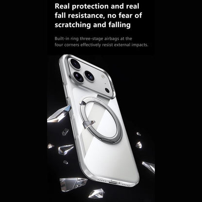 SULADA Crystal Series Clear PC Phone Case, For iPhone 18 Pro, For iPhone 18 Pro Max, For iPhone 17 Pro Max, For iPhone 17 Pro, For iPhone 17
