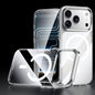 SULADA Crystal Series Magnetic Clear PC Phone Case, For iPhone 18 Pro, For iPhone 18 Pro Max, For iPhone 17 Pro Max, For iPhone 17 Pro, For iPhone 17