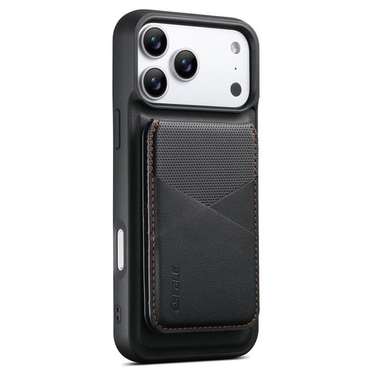 ESEBLE E6 Vegan Leather Detachable Card Holder Magnetic RFID Phone Case, For iPhone 18 Pro / 17 Pro, For iPhone 18 Pro Max / 17 Pro Max, For iPhone 17, For iPhone Air, For iPhone 16 Pro Max, For iPhone 16 Pro