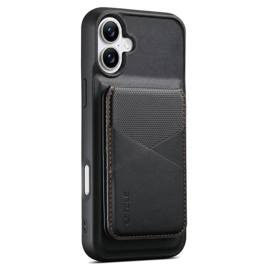ESEBLE E6 Vegan Leather Detachable Card Holder Magnetic RFID Phone Case, For iPhone 16 Plus, For iPhone 16, For iPhone 15 Pro Max, For iPhone 15 Pro, For iPhone 15 Plus / 14 Plus, For iPhone 15