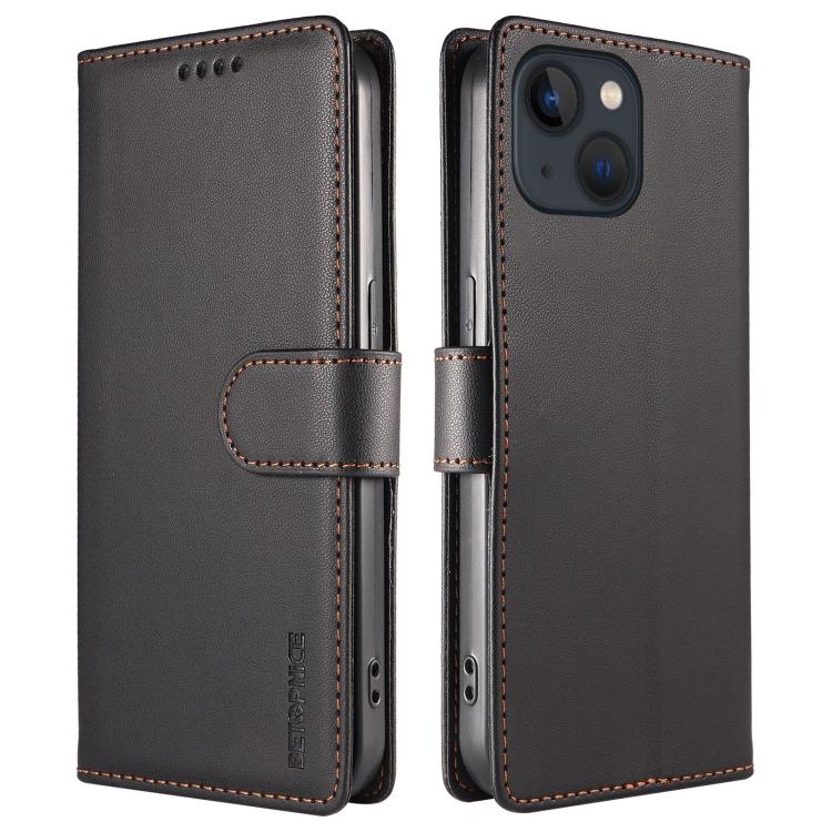 BETOPNICE Pearlescent RFID Vegan Leather Phone Case with Strap, For iPhone 14 Plus, For iPhone 14 / 13, For iPhone 14 Pro, For iPhone 14 Pro Max
