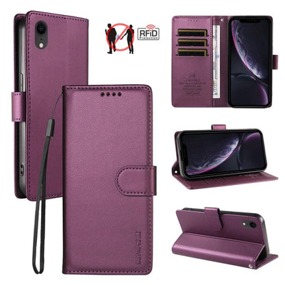 BETOPNICE Pearlescent RFID Vegan Leather Phone Case with Strap, For iPhone 11 Pro Max, For iPhone 11, For iPhone XR, For iPhone XS Max