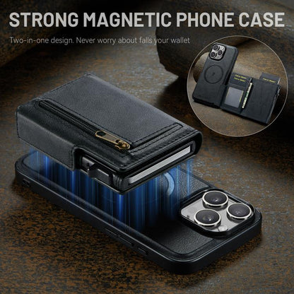 Fierre Shann Oil Wax Vegan Leather Magnetic Card Holder Back Phone Case, For iPhone 13 Pro Max, For iPhone 13 Pro, For iPhone 12 / 12 Pro, For iPhone 12 Pro Max