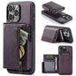 Fierre Shann Oil Wax Vegan Leather Magnetic Card Holder Back Phone Case, For iPhone 11 Pro Max, For iPhone 11, For iPhone 11 Pro