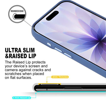 GEBEI Skin Feel Starry Dot Magnetic Phone Case, For iPhone 17