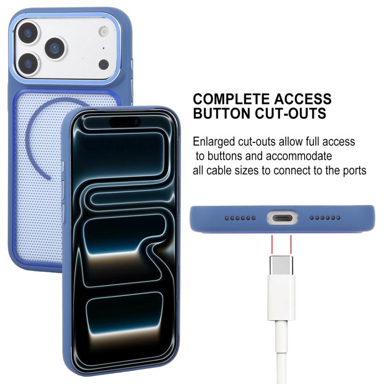 GEBEI Skin Feel Starry Dot Magnetic Phone Case, For iPhone 18 Pro, For iPhone 18 Pro Max, For iPhone 17 Pro Max, For iPhone 17 Pro