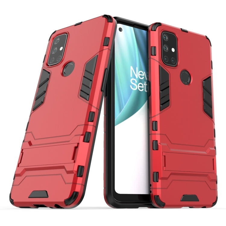 Shockproof PC + TPU Protective Case with Hidden Holder