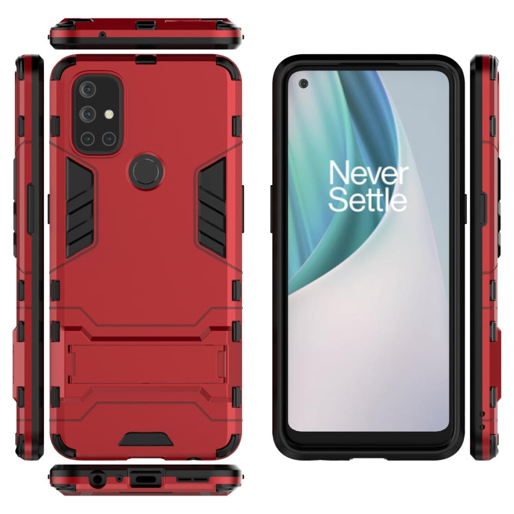 Shockproof PC + TPU Protective Case with Hidden Holder