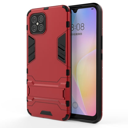 Shockproof PC + TPU Protective Case with Hidden Holder