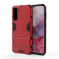 Shockproof PC + TPU Protective Case with Hidden Holder, For OnePlus Nord N100, For OPPO A15, For Huawei nova 8 SE, For Samsung Galaxy S21+ 5G, For Samsung Galaxy S21 Ultra 5G, For OnePlus Nord N10 5G, For Samsung Galaxy S21 5G
