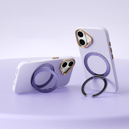 ABEEL Lightweight Zero Skin Feel Magnetic PC Phone Case with Holder, For iPhone 17, For iPhone 16 Pro Max, For iPhone 16 Pro, For iPhone 16