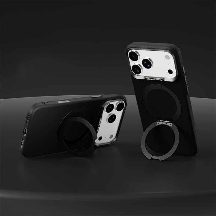 ABEEL Lightweight Zero Skin Feel Magnetic PC Phone Case with Holder, For iPhone 18 Pro, For iPhone 18 Pro Max, For iPhone 17 Pro Max, For iPhone 17 Pro