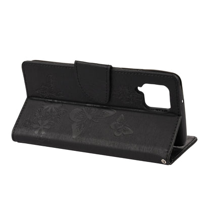 Butterflies Embossing Horizontal Flip Leather Case with Holder & Card Slots & Wallet