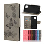 Butterflies Embossing Horizontal Flip Leather Case with Holder & Card Slots & Wallet