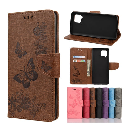 Butterflies Embossing Horizontal Flip Leather Case with Holder & Card Slots & Wallet