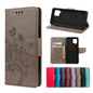 Butterfly Flower Pattern Horizontal Flip Leather Case with Holder & Card Slots & Wallet