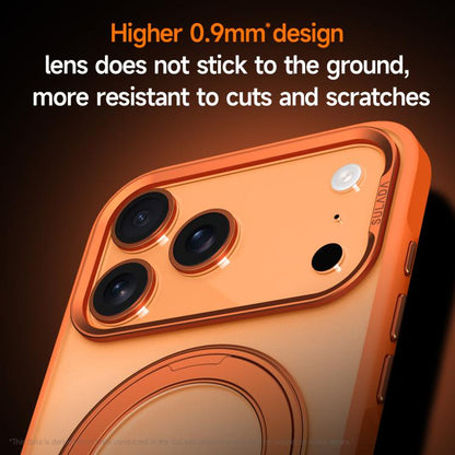SULADA 360 Degree Rotation Holder Frosted Magnetic Phone Case, For iPhone 18 Pro / 17 Pro, For iPhone 18 Pro Max / 17 Pro Max, For iPhone 17