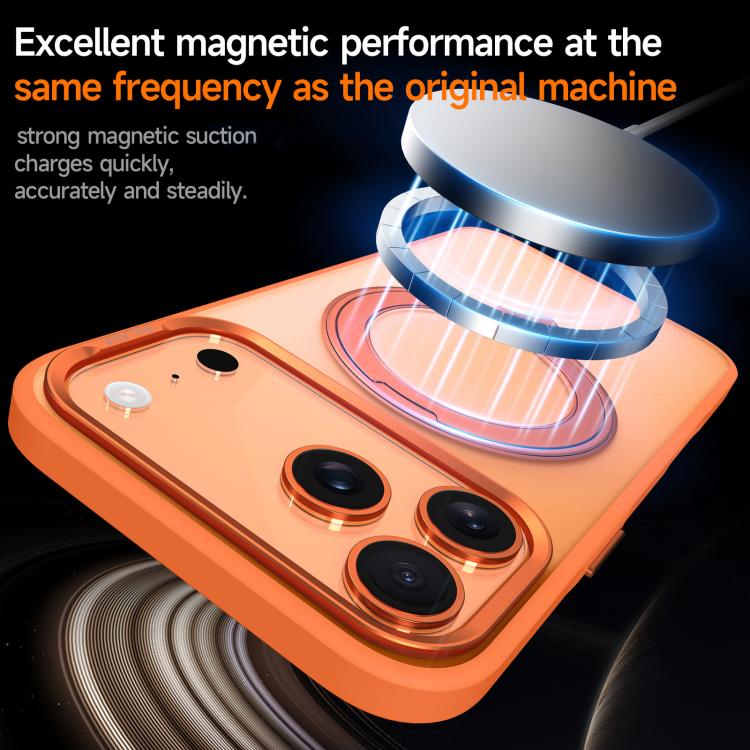 SULADA 360 Degree Rotation Holder Frosted Magnetic Phone Case, For iPhone 18 Pro / 17 Pro, For iPhone 18 Pro Max / 17 Pro Max, For iPhone 17