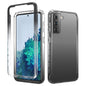 Shockproof  High Transparency Two-color Gradual Change PC+TPU Candy Colors Protective Case, For Samsung Galaxy S21 5G
