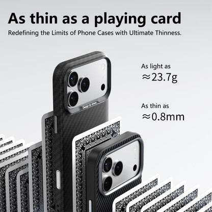 ABEEL Lightweight Zero Feel Series Lyocell Fiber Water Adhesive Magnetic Phone Case, For iPhone 17, For iPhone 16 Pro Max, For iPhone 16 Pro, For iPhone 16