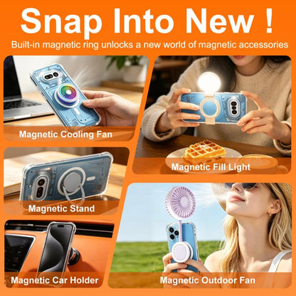 imak Magnetic Shockproof Airbag TPU Phone Case, For iPhone 18 Pro, For iPhone 18 Pro Max, For iPhone 17