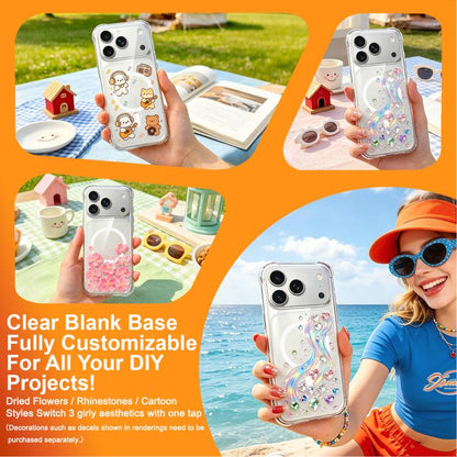imak Magnetic Shockproof Airbag TPU Phone Case, For iPhone 18 Pro, For iPhone 18 Pro Max, For iPhone 17
