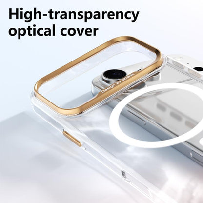 ABEEL Transparent Magnetic Hardened PC Phone Case, For iPhone 18 Pro, For iPhone 18 Pro Max, For iPhone 17 Pro Max, For iPhone 17 Pro, For iPhone 17, For iPhone 16 Pro Max, For iPhone 16 Pro, For iPhone 16