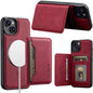 LC.IMEEKE L7 Series RFID Card Bag Magnetic Phone Case, For iPhone 15, For iPhone 14 / 13, For iPhone 14 Pro, For iPhone 14 Pro Max
