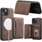 LC.IMEEKE L7 Series RFID Card Bag Magnetic Phone Case, For iPhone 15, For iPhone 14 / 13, For iPhone 14 Pro, For iPhone 14 Pro Max