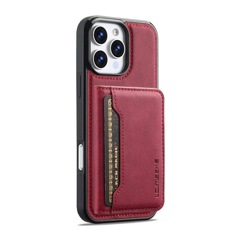 LC.IMEEKE L7 Series RFID Card Bag Magnetic Phone Case, For iPhone 12 Pro Max, For iPhone 11 Pro Max, For iPhone 11, For iPhone 11 Pro