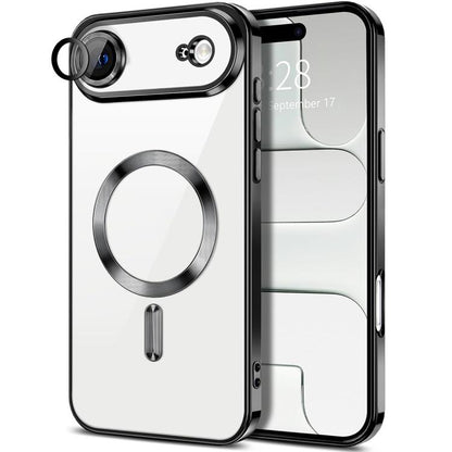 XDcase Electroplated TPU Magnetic Phone Case with Lens Film, For iPhone 17 Pro, For iPhone 17, For iPhone Air