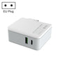LDNIO A4403C 30W PD + Auto-id Foldable Fast Travel Charger with 1m Micro USB Cable, EU Plug, with Micro USB Cable
