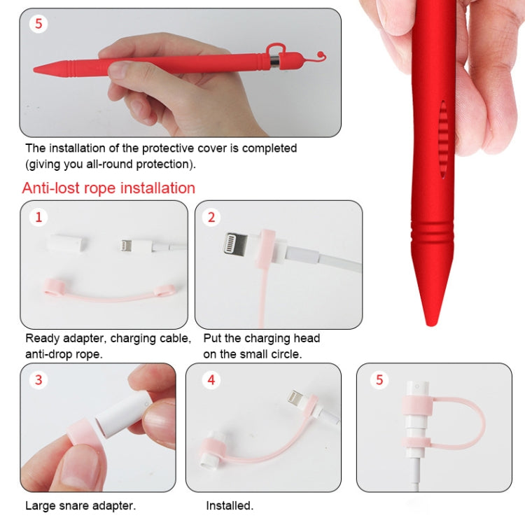 Apple Pen Cover Anti-lost Protective Cover for Apple Pencil