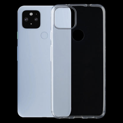 For Google Pixel 5A 5G 0.75mm Ultra-thin Transparent TPU Soft Protective Case