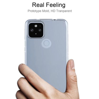 For Google Pixel 5A 5G 0.75mm Ultra-thin Transparent TPU Soft Protective Case