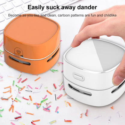 4W Hardcover Rechargeable Style Portable Handheld Wireless Mini Desktop Vacuum Cleaner