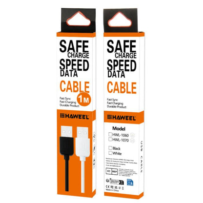 HAWEEL 1m High Speed 35 Cores Micro USB to USB Data Sync Charging Cable
