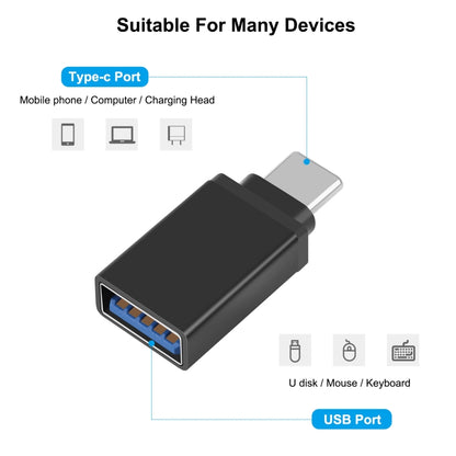 HAWEEL USB-C / Type-C Male to USB 3.0 Female OTG Data Transmission Adapter