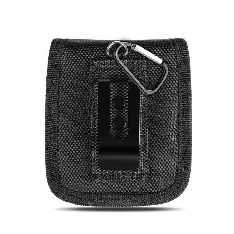 HAWEEL Flip Phone Nylon Cloth Belt Clip Carrying Pouch Bag
