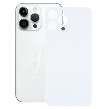 Easy Replacement Big Camera Hole Glass Back Battery Cover for iPhone 14 Pro Max, For iPhone 14 Pro Max(Not Disassemble)